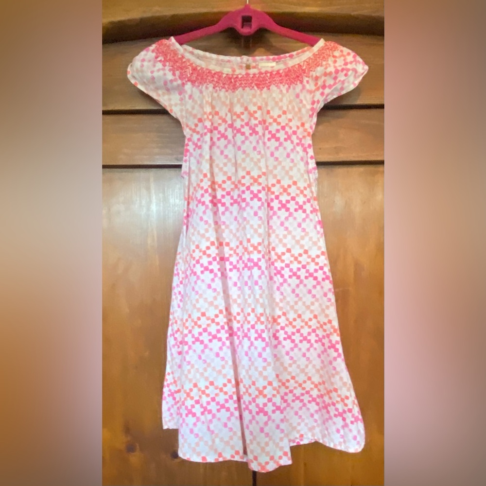 3 for $ 15. OshKosh B'gosh Pink and White Geometric Dress
